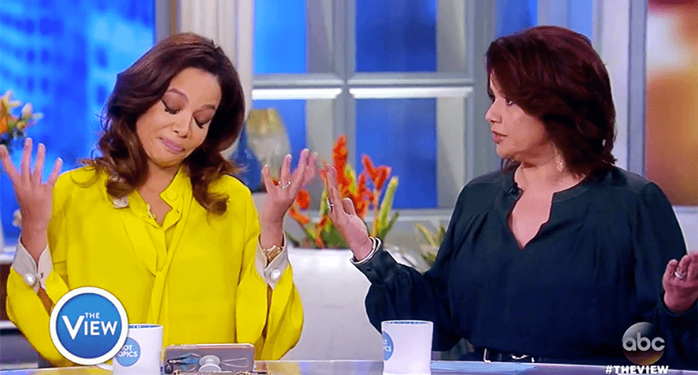 'The View' nails Kellyanne Conway for backing Roy Moore after getting 'hooha-grabber-in-chief' elected