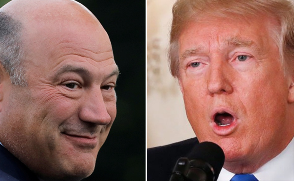 READ IT: Here's the document that ex-Trump adviser Gary Cohn swiped from the president's desk