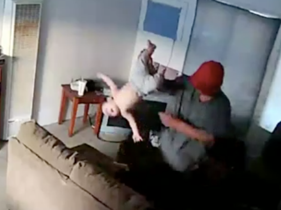 WATCH: California man arrested after dangling 8-month-old upside down by his leg
