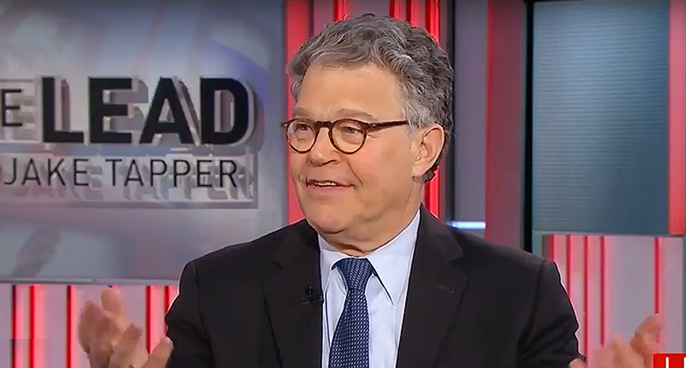‘Of course Trump is going to claim something that is hollow and false’: Al Franken slams weird afternoon tweets