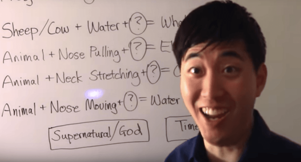 Pastor offers hilariously bad takedown of evolution: 'It’s more easier to believe in something supernatural'