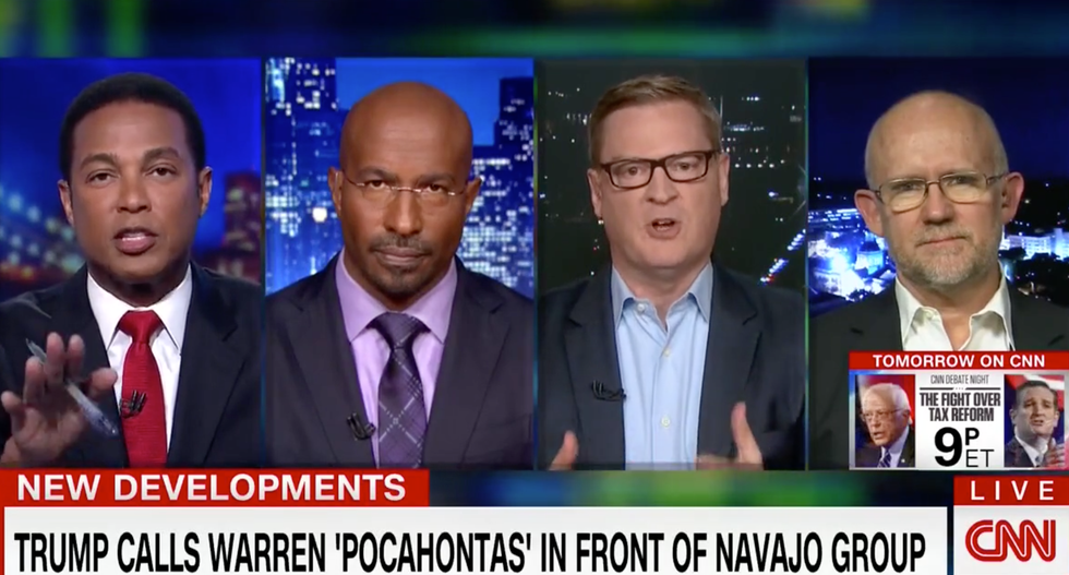 CNN panel derails after Rick Wilson calls Sarah Sanders 'a congenital liar' with a 'shriveled husk left in her soul’