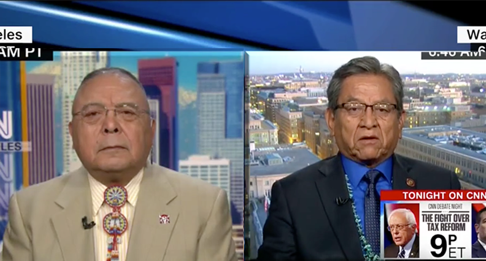 Native American activist says Trump slur was ‘staged’: ‘He knew what he was doing’