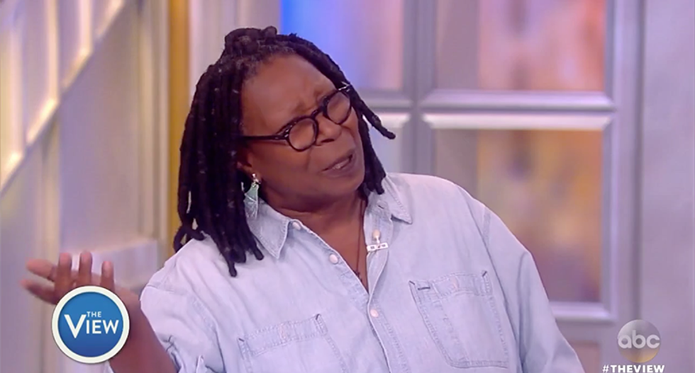 Whoopi ‘surprised’ campaign let Melania Trump talk to 'same media that’s rigging the election'