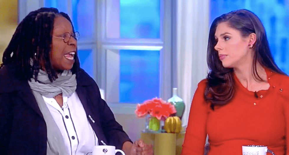 The View's Abby Huntsman whines about the 'saddest thing' about the shutdown -- but Whoopi quickly schools her