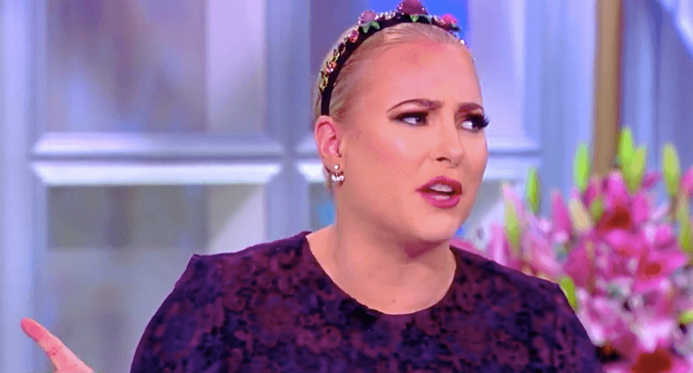 Meghan McCain explodes after declaring herself a ‘sacrificial Republican’ -- and shocks audience with slur against Joy Behar