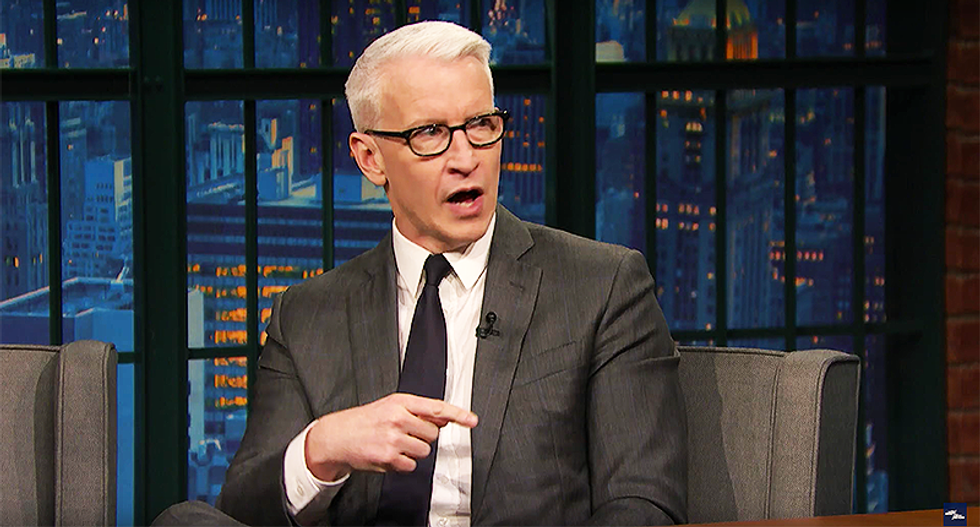 Anderson Cooper mocks Trump’s obsession with CNN: He watches my show more religiously than my mom