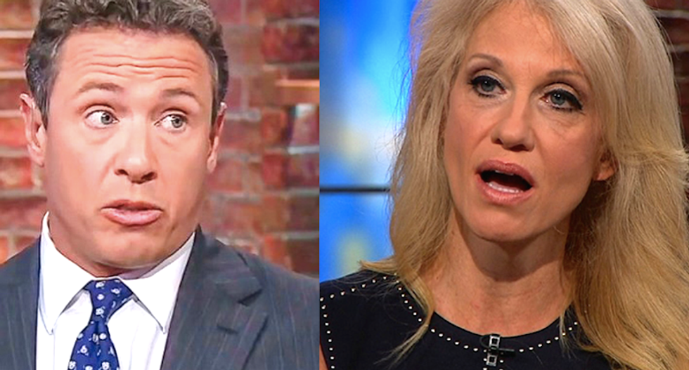 Kellyanne Conway freaks out on CNN's Cuomo when confronted with McCabe accusations during off the rails interview