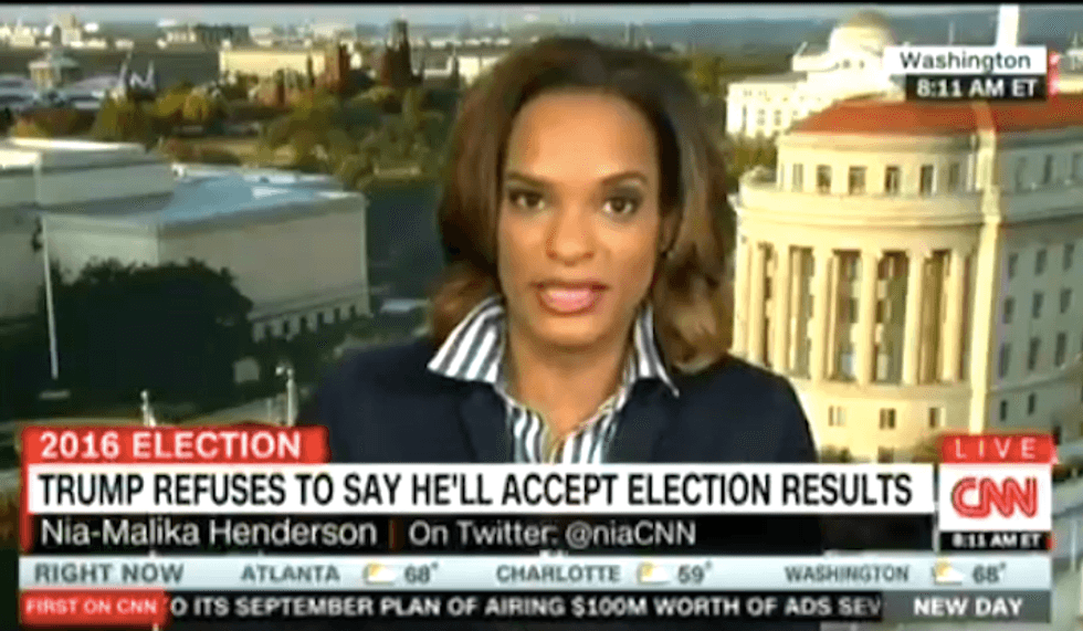 CNN reporter: Trump's 'rigged election' talk will only elect him head of 'the white grievance party'