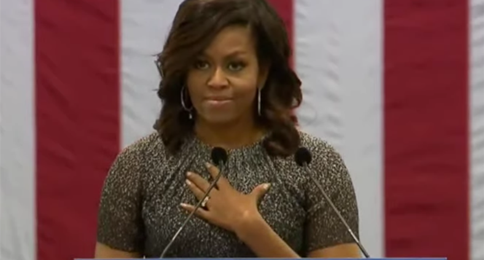 'An ape in heels': WV officials slur Michelle Obama -- and say Melania Trump will be 'refreshing'