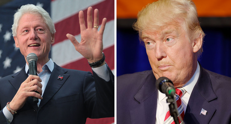 Trump spreading conspiracy theory suggesting Bill Clinton murdered Jeffrey Epstein