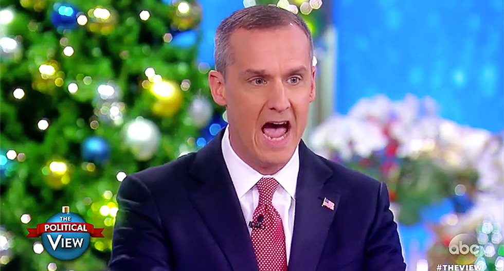 Corey Lewandowski receives 'hero's welcome' at Trump Vegas rally days after mocking caged migrant girl