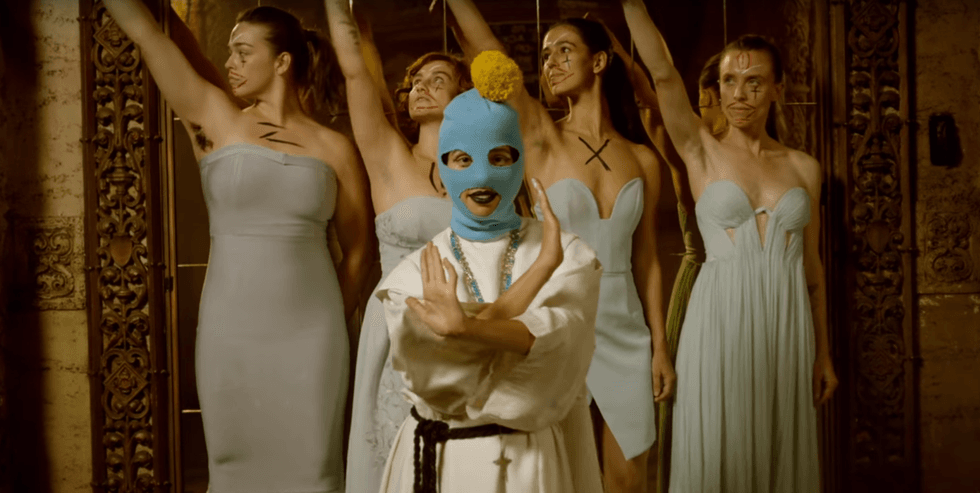 Pussy Riot just released ‘Straight Outta Vagina’ -- and it skewers megalomaniac males like Trump
