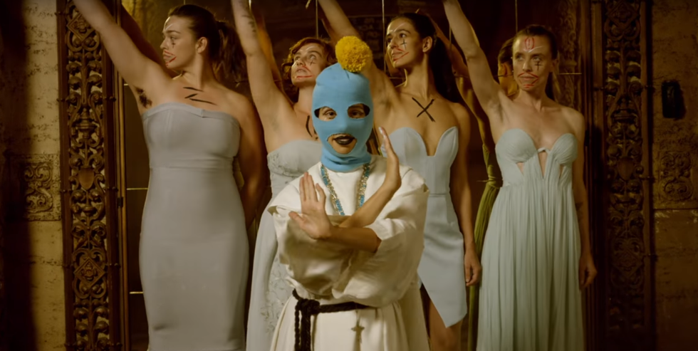 Pussy Riot just released ‘Straight Outta Vagina’ -- and it skewers megalomaniac males like Trump