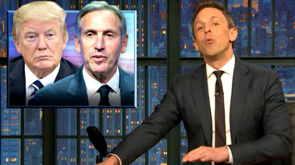 'Trump put a stink on that genre': Seth Meyers jokes that nobody wants another billionaire businessman president