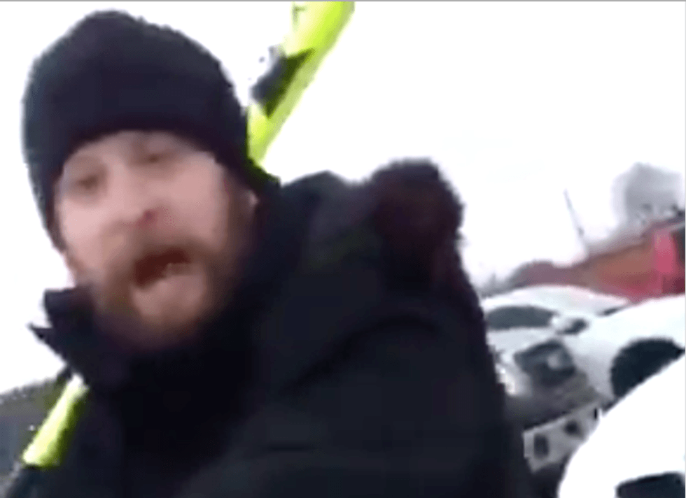 WATCH: Bat-wielding racist attacks Latino family while screaming 'ISIS!' and 'Terrorists!'