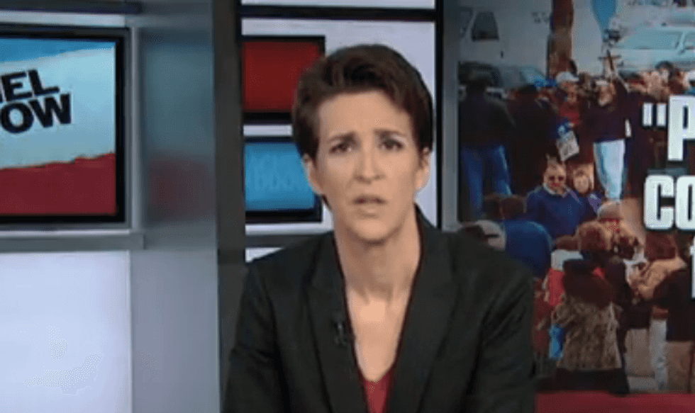 Maddow jabs hypocritical Supreme Court: They get buffer zones, abortion clinics don't