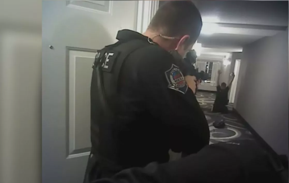 AZ police bodycam video shows cops told drunk man to crawl toward them -- then killed him when he failed