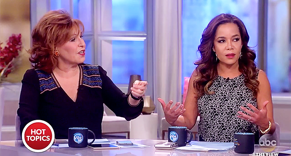 Fight breaks out on 'The View' when conservative claims Obama lied just as much as Trump