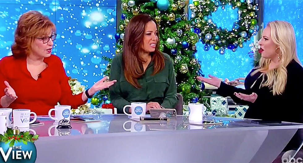 Women of 'The View' unload on Trump for 'infantile' attack on Gillibrand: If my son did that I'd snatch his phone