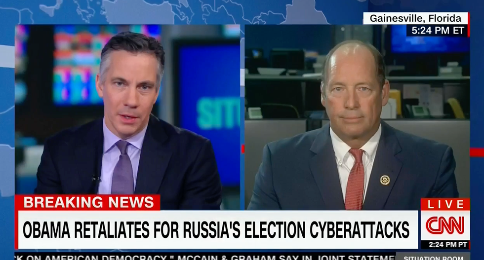 ‘Is that your job?’: CNN host confronts GOP Rep refusing to hold Russia accountable for hacks