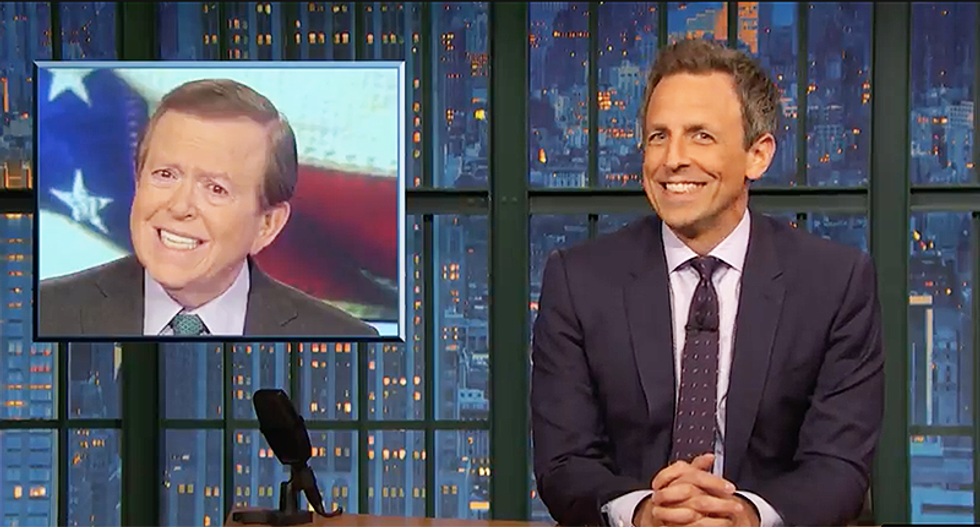 Seth Meyers hilariously taunts Fox anchors as they struggle to pronounce names of cities where caravan is walking