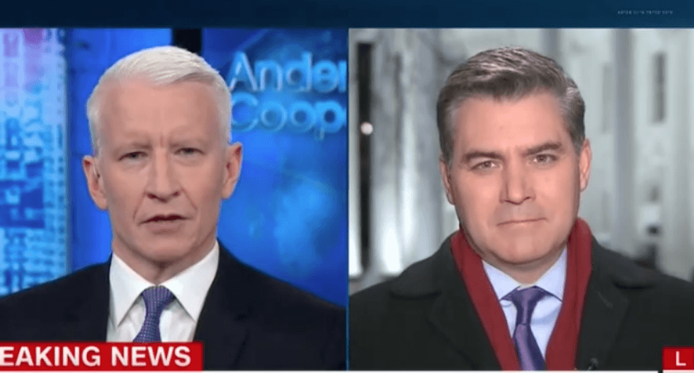 CNN's Acosta knocks Trump's response to stunning Bannon revelations: 'Bomb cyclone hit Washington a day early'