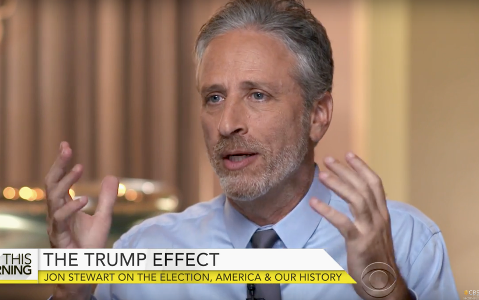 Jon Stewart: Trump’s not Republican -- but GOP will 'reap the benefit’ when he breaks the government