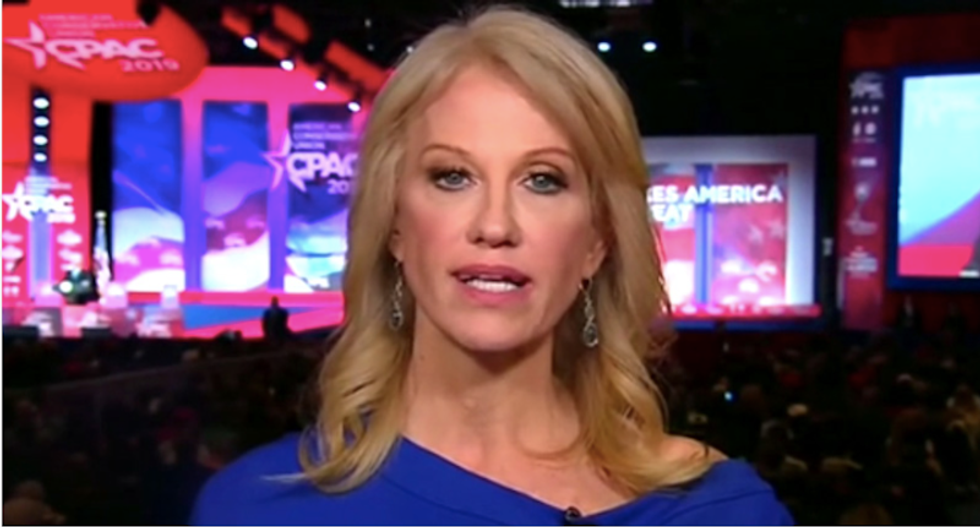 Fox News calls out Kellyanne Conway for lying after she claims White House never comments on security clearances