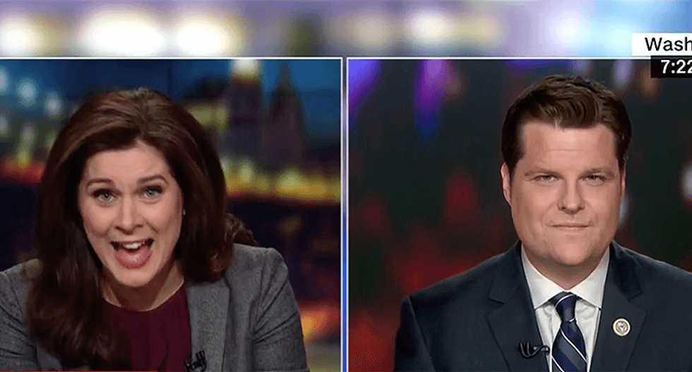WATCH: CNN’s Erin Burnett shuts down pro-Trump Rep's claim the Russia dossier 'is political by Democrats'