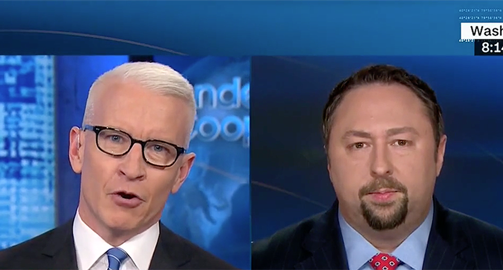 Conservative Jason Miller goes down in flames when CNN panel demands he denounce Trump's racism