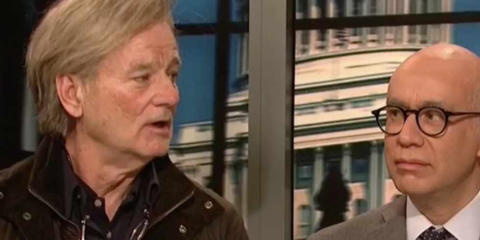 SNL legend Bill Murray as Steve Bannon is the cherry on the cake of this week's amazing opening sketch