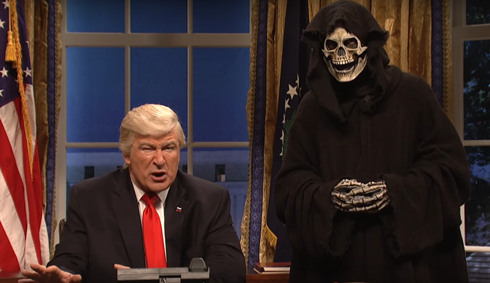 Trump furious at SNL sketch that portrayed Steve Bannon as the real president: report