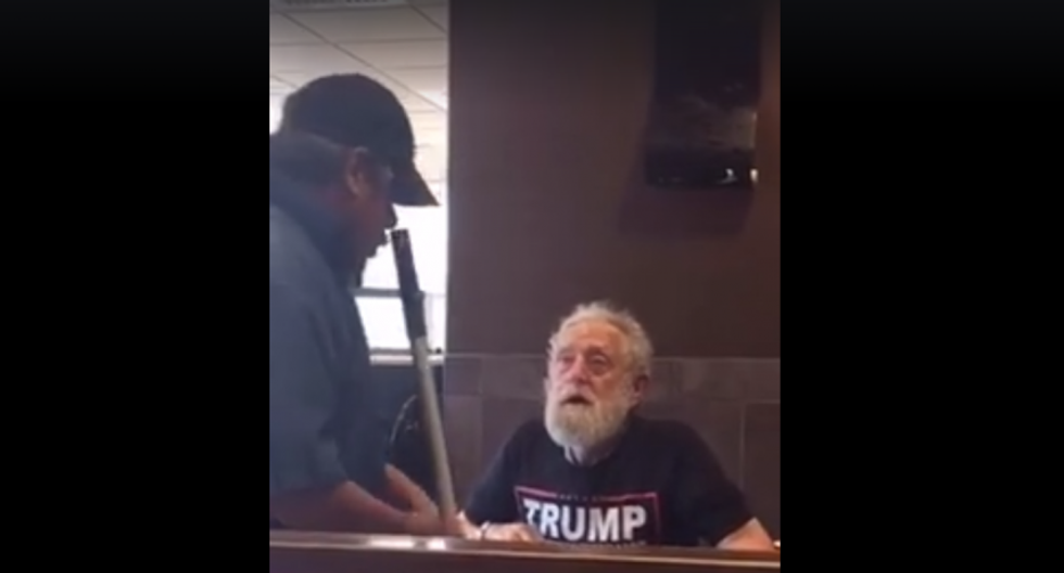 'Go back to Mexico': Trump supporter caught on tape berating Latino McDonald's employee