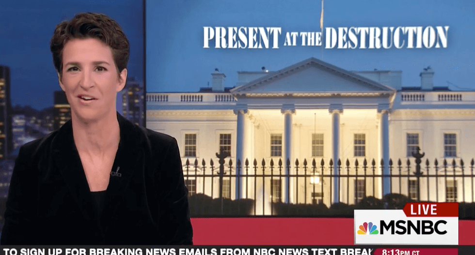 'Stupid or nefarious?': Rachel Maddow destroys Trump administration's many missteps in brutal review