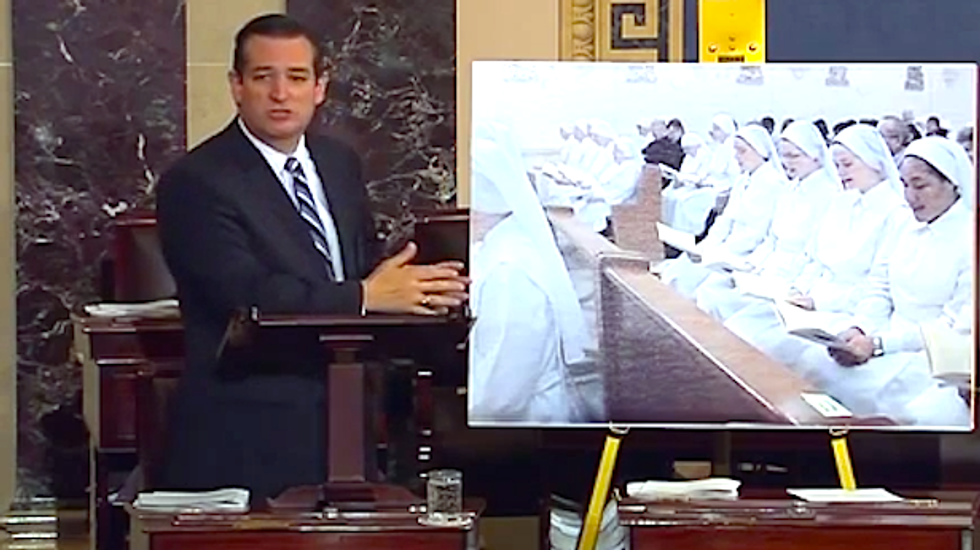 Ted Cruz: Democrats 'declare war on Catholic Church' with contraception 'faith fines'
