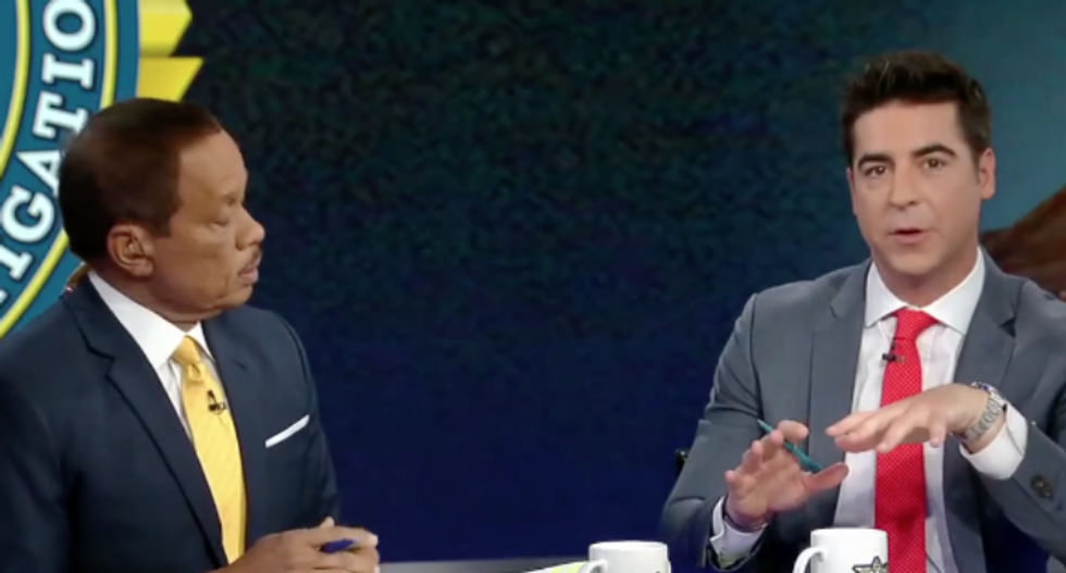 Fox News host claims 'biased' FBI agents are just like 'racist cops patrolling a black neighborhood'