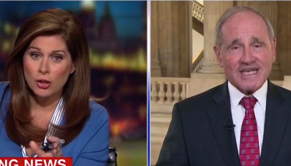 CNN's Erin Burnett slammed GOP senator for calling people 'naive' for opposing Trump
