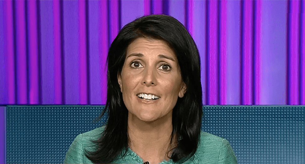 'Gutless' Nikki Haley gets buried in scorn after finally rebuking Trump -- in the weakest way possible