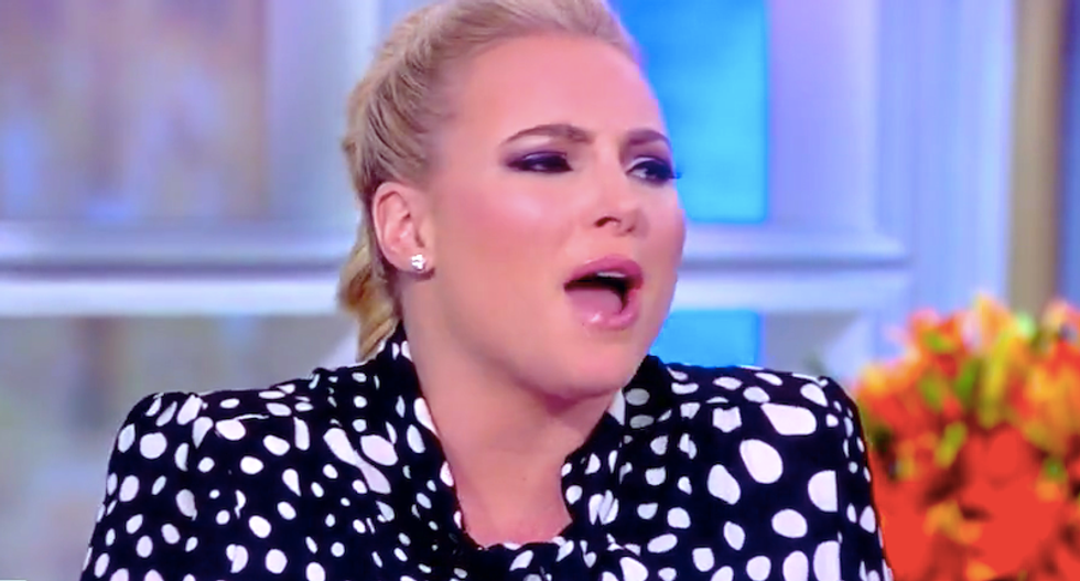 The View’s Meghan McCain flies into a rage as audience boos her unhinged attack on Obama