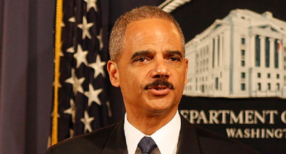 Eric Holder: Progressives will 'beat the hell out of' conservatives if they fight for fair elections