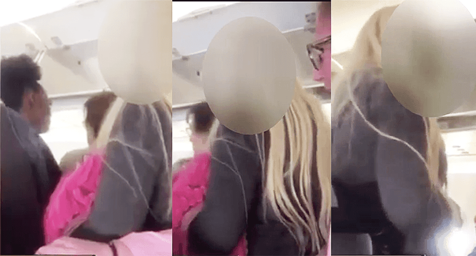 VIDEO: Impatient woman spits at passenger during racist rant on Spirit Airlines flight