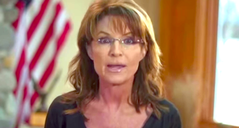 The internet gasps in horror after report claims Trump may appoint Sarah Palin to run the VA