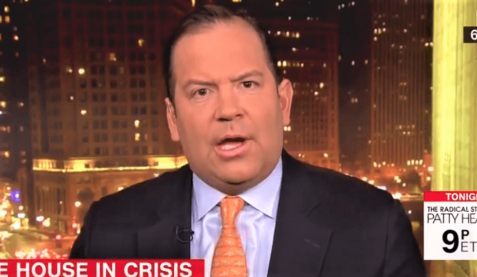 Trump backer flails wildly on CNN: Hiring Hope Hicks proves he won't tolerate violence against women