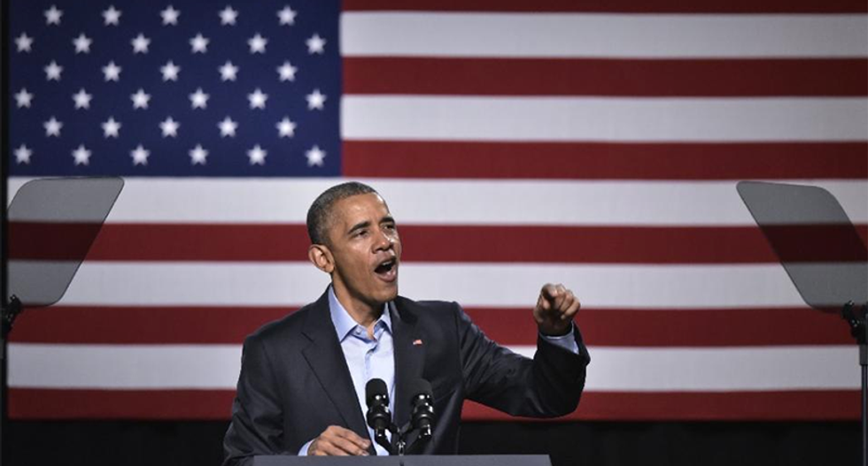 Barack Obama warns voters: 'The fate of the republic rests on your shoulders'