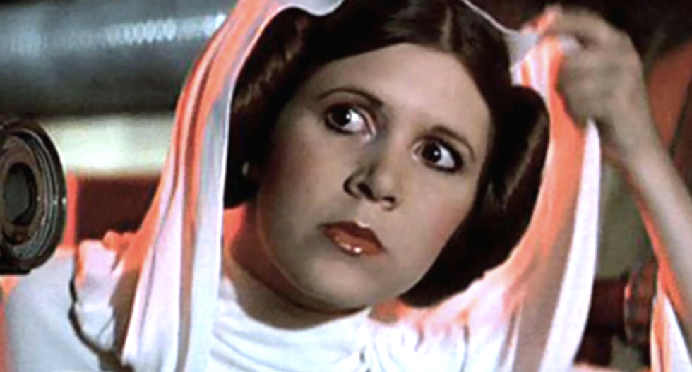 'Only princess I ever wanted to be': Grieving fans pay tribute to Carrie Fisher online