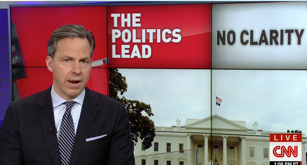 'We've been lied to': CNN's Jake Tapper methodically dismantles White House talking points on Porter scandal