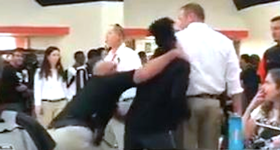 WATCH: Florida deputy body-slams teenager while trying to break up fight