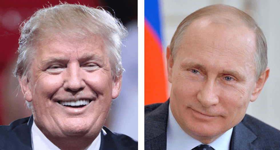 'What a dangerous doofus': Internet slams Trump for love-tweeting Putin