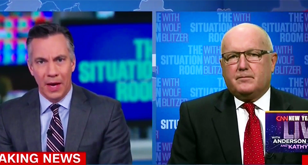 'I'm an American!': CNN's Jim Sciutto eviscerates former GOP Rep saying Russian hacking is no big deal